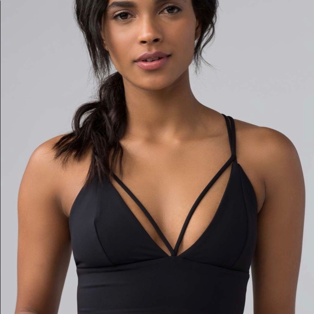 Lululemon Pushing Limits Bra 4 Black